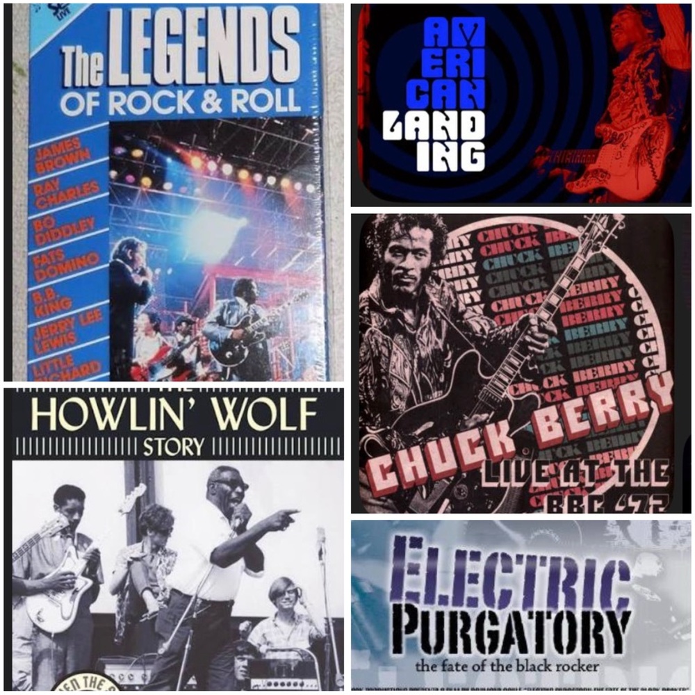DVD Legends of Rock and Roll in Concert+ CHUCK BERRY+ JIMI HENDRIX documentary+